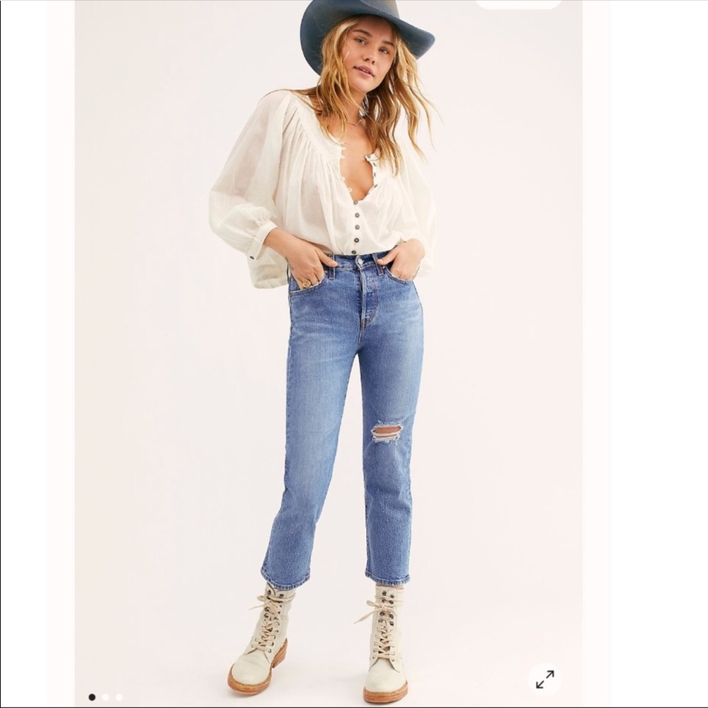 Levi’s Wedgie Straight in Wash Jive Tone